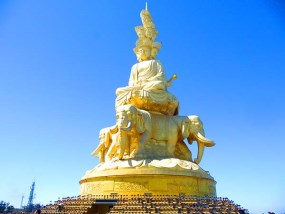 成都到峨眉山、乐山真纯玩一日游（船游乐山+峨眉上金顶）